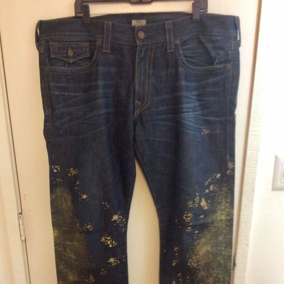 True Religion Other - Mens True Religion RARE Hand Painted Jeans Size 40 / 32